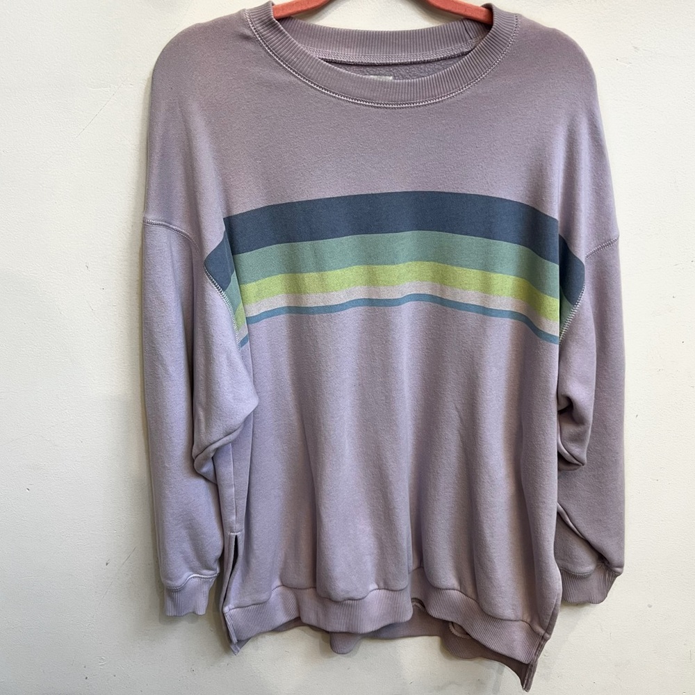 American Eagle purple jegging sweatshirt